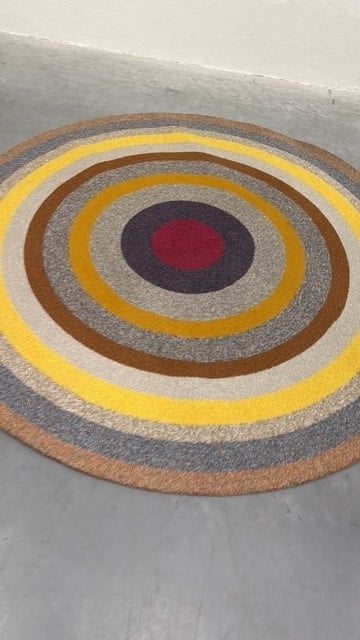 Nieuw Csrugs Circular Vloerkleed Wol Design Tapijt Rond 200, Csrugs, 150 tot 200 cm, Rond, Nieuw