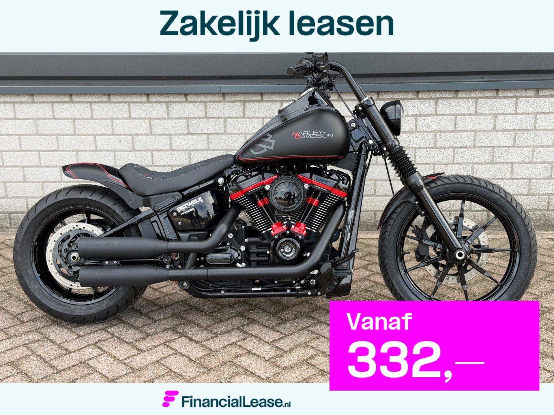 Harley Davidson FXLR Softail Low Rider Custom chopper 2020, 1746 cc, Chopper, Meer dan 35 kW, Handgeschakeld