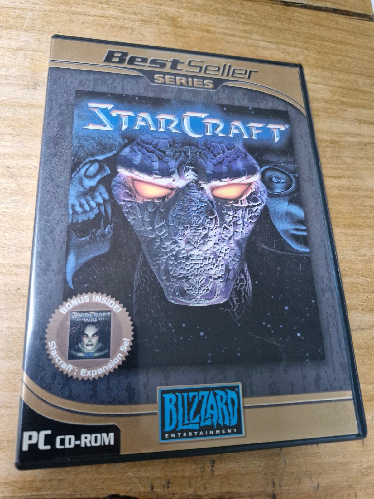 StarCraft PC CD-ROM - BestSeller Series (Engels), Online, Ophalen of Verzenden, Zo goed als nieuw, 3 spelers of meer