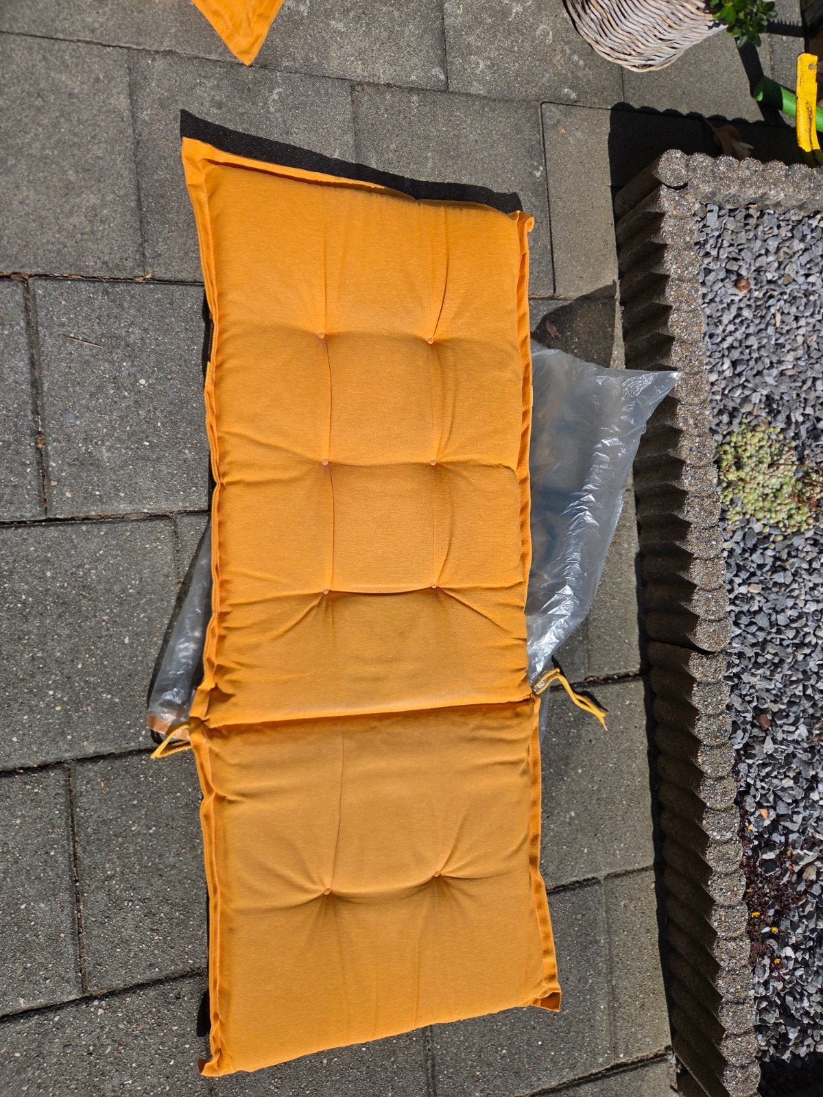 4 Madison tuinkussens, 2 jaar oud, gebruikt in veranda, Ophalen of Verzenden