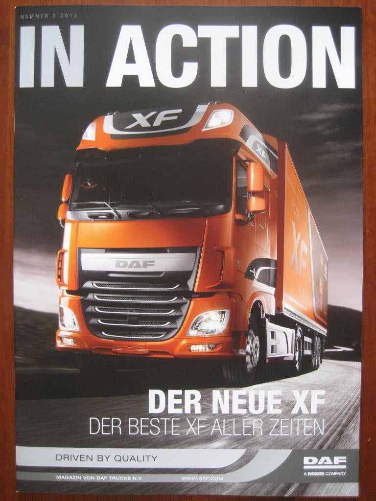 DAF In Action nr. 2 2012 o.a. over de nieuwe DAF XF, Ophalen of Verzenden, Nieuw, Overige merken