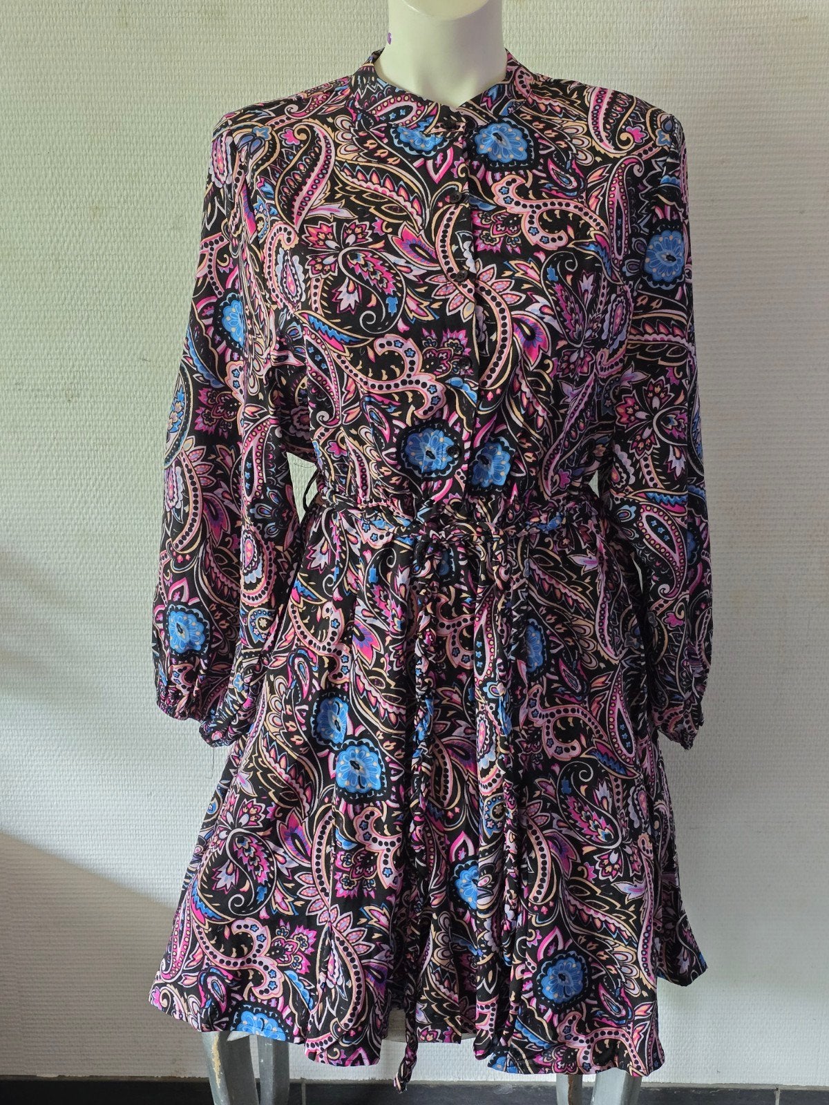 Gossip dames Paisley Jurk Maat M, Kleding | Dames, Maat 38/40 (M), Overige kleuren, Ophalen of Verzenden, Zo goed als nieuw