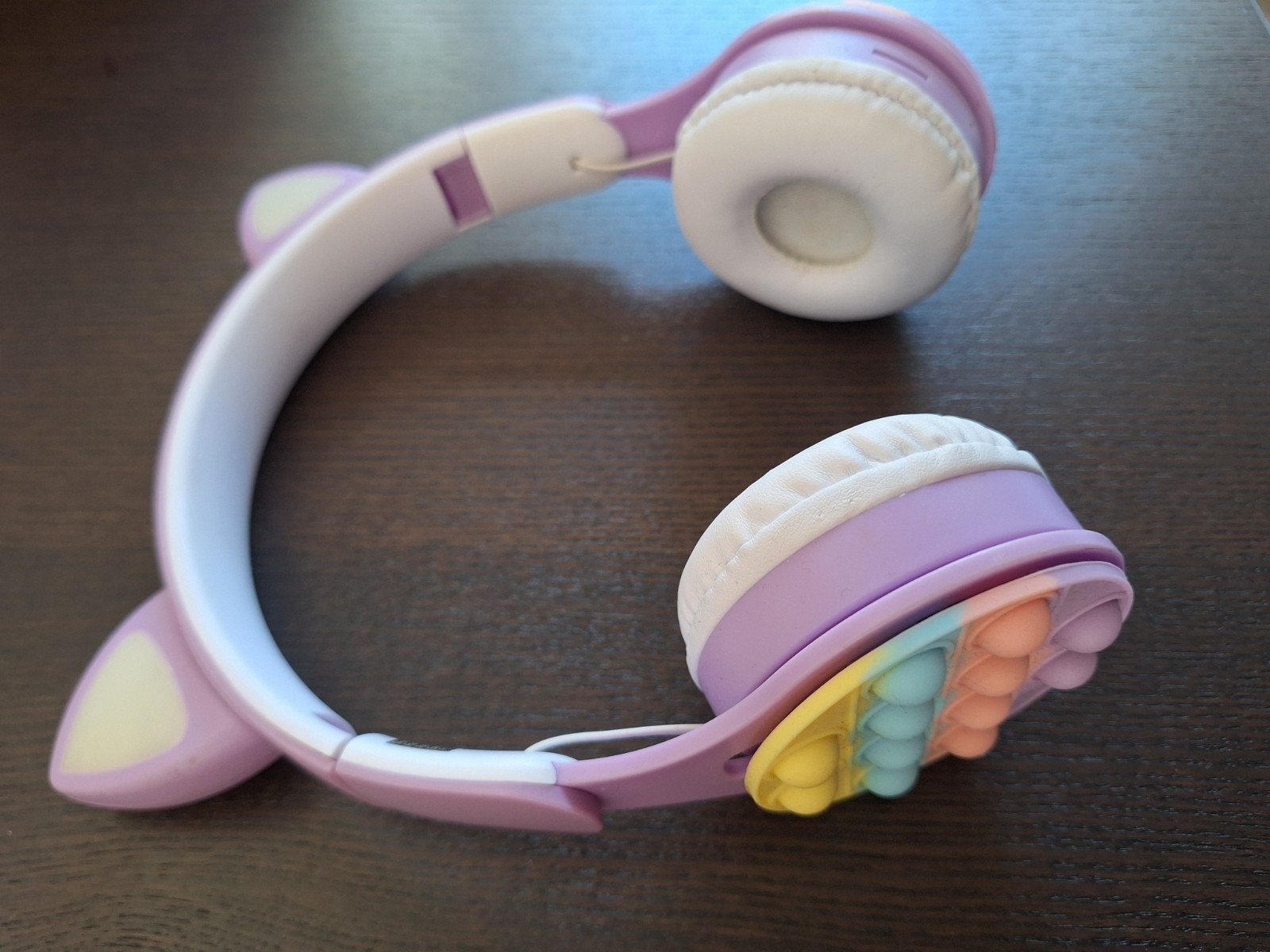 Nieuwe kinderhoofdtelefoon / koptelefoon, katten oren, Overige merken, Verstelbaar, Nieuw, Ophalen of Verzenden