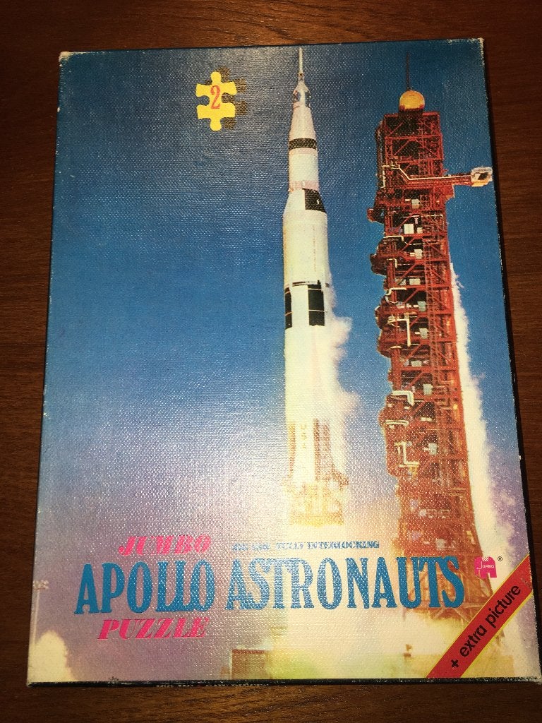 Apollo Astronauts 1072 Launch Jumbo puzzel puzzle met poster, Ophalen of Verzenden, Minder dan 500 stukjes, Nieuw, Legpuzzel