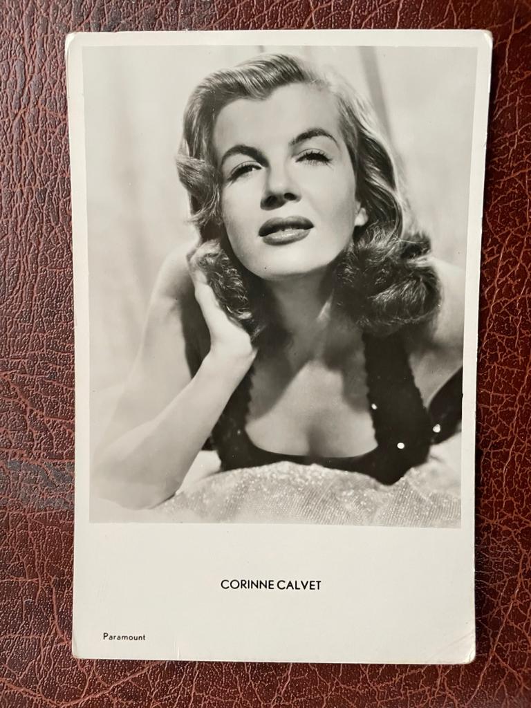 ansichtkaart / kaart van Corinne Calvet., Verzenden, 1940 tot 1960, Sterren en Beroemdheden