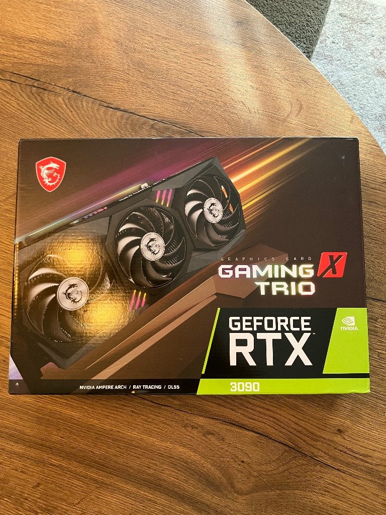 NVIDIA GeForce RTX 3090 MSI Gaming X Trio 24GB videokaart, Computers en Software, Videokaarten, Zo goed als nieuw, PCI-Express 4.0