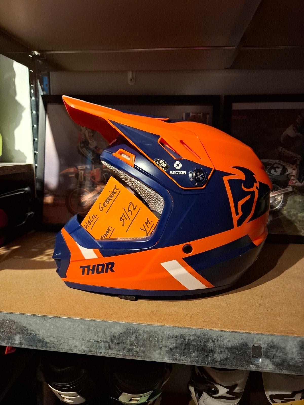 Diverse gebruikte crosshelmen., Motoren, Kleding | Motorhelmen, Kinderen, Offroadhelm, Overige merken, Tweedehands, Ophalen of Verzenden