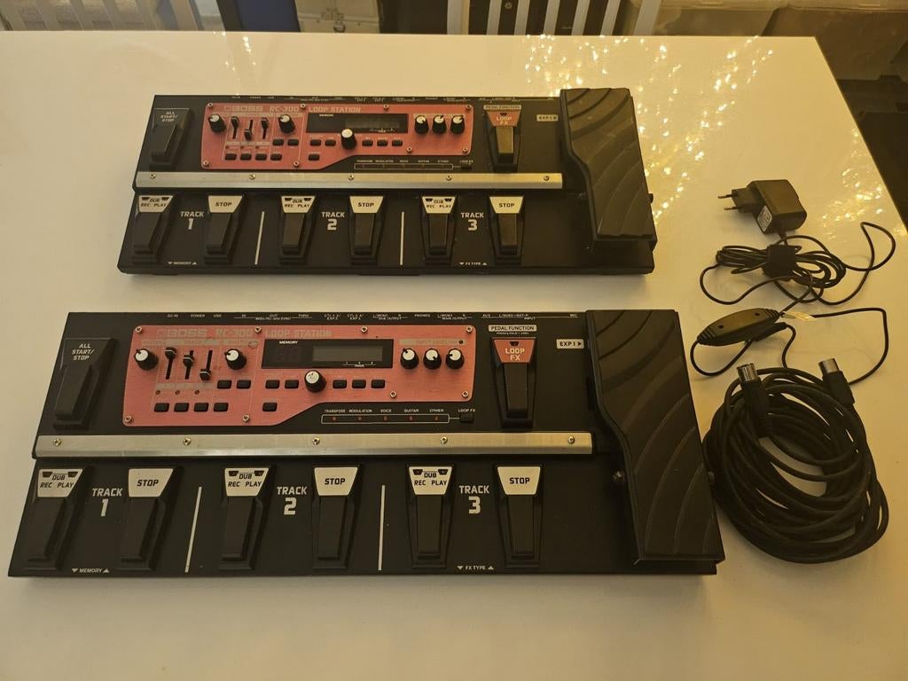 Boss RC-300 Loop Station - Top Looper!, Muziek en Instrumenten, Effecten, Ophalen of Verzenden, Gebruikt, Delay of Echo