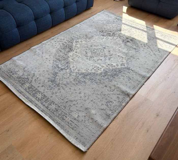 MOET WEG - Lichtgrijs Lifa Living vloerkleed - 160 x 230, Huis en Inrichting, Ophalen, Grijs, 150 tot 200 cm, 200 cm of meer