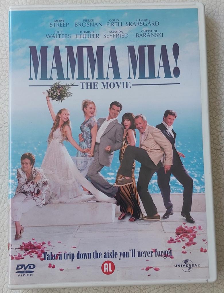 Mamma Mia! The Movie DVD - Romantische Komedie, Alle leeftijden, Ophalen of Verzenden, Gebruikt, Romantische komedie