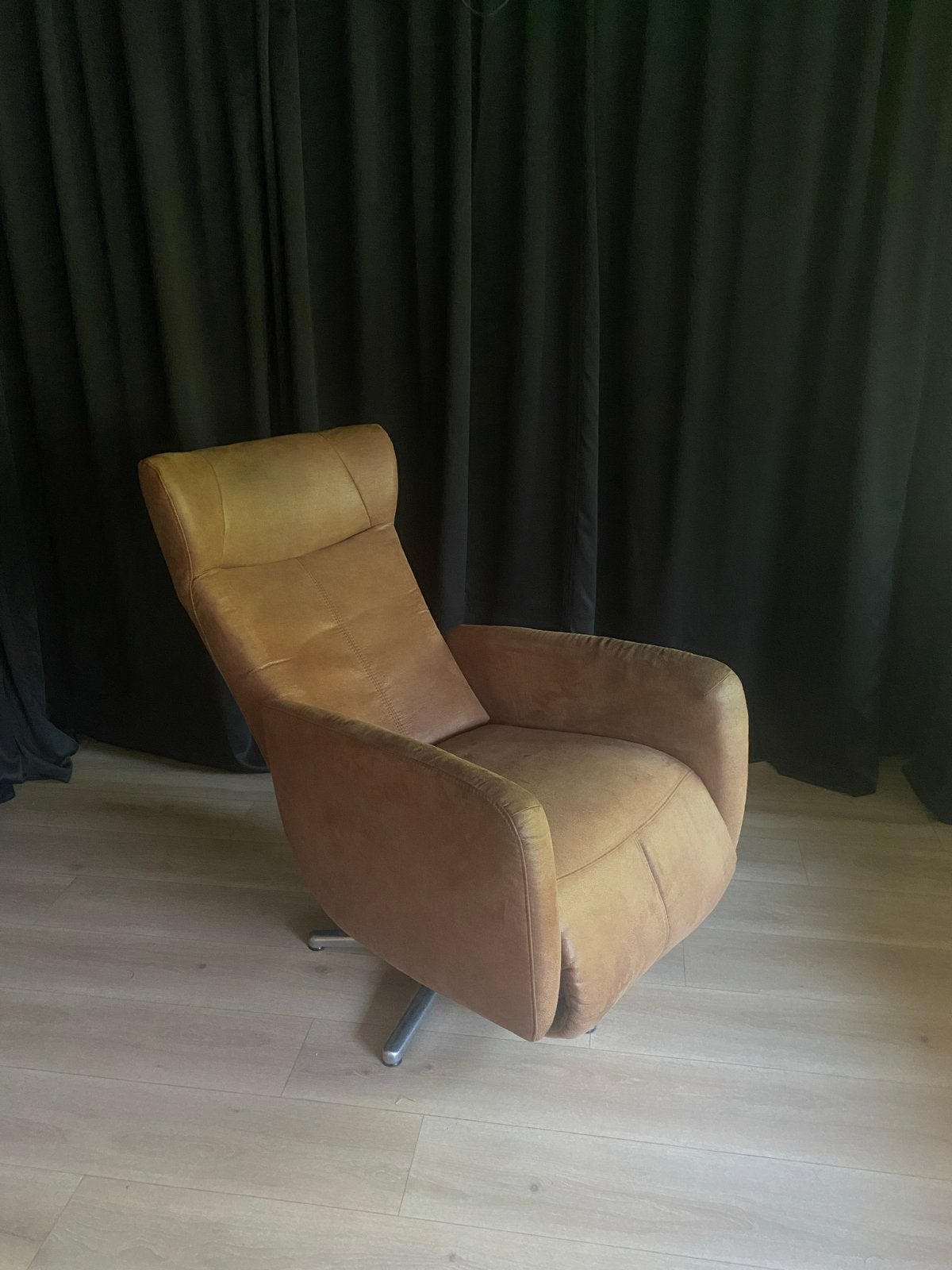 Prominent Relaxfauteuil - Bruin, Ophalen, Gebruikt, Bruin, Eén
