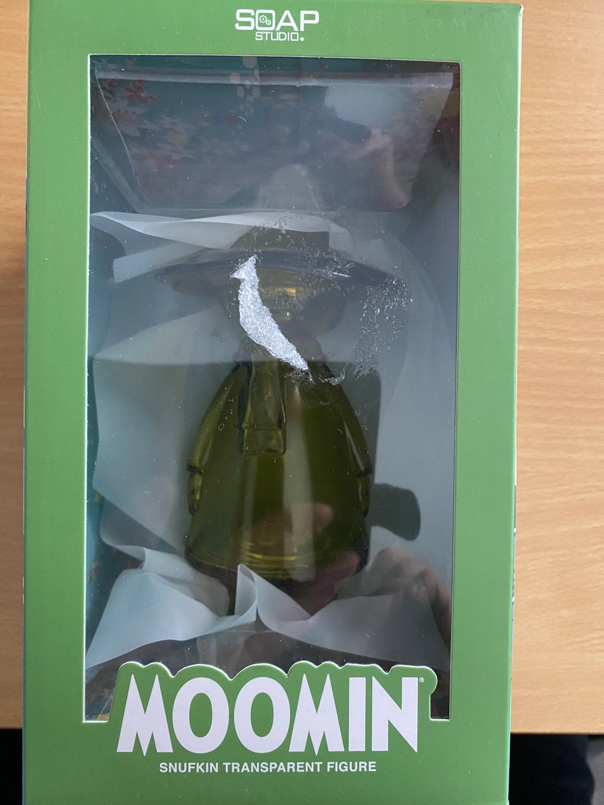 Moomin Snufkin Transparent Figure, Ophalen of Verzenden, Nieuw