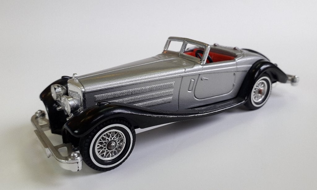 Mercedes Benz 540K 1937, Matchbox, Ophalen of Verzenden, Zo goed als nieuw, Auto, Matchbox