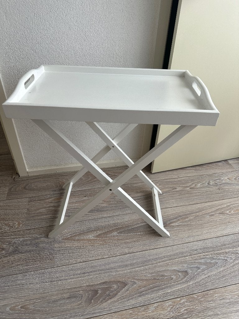 Dienblad tafel, Ophalen, 50 tot 100 cm, Minder dan 100 cm, Hout