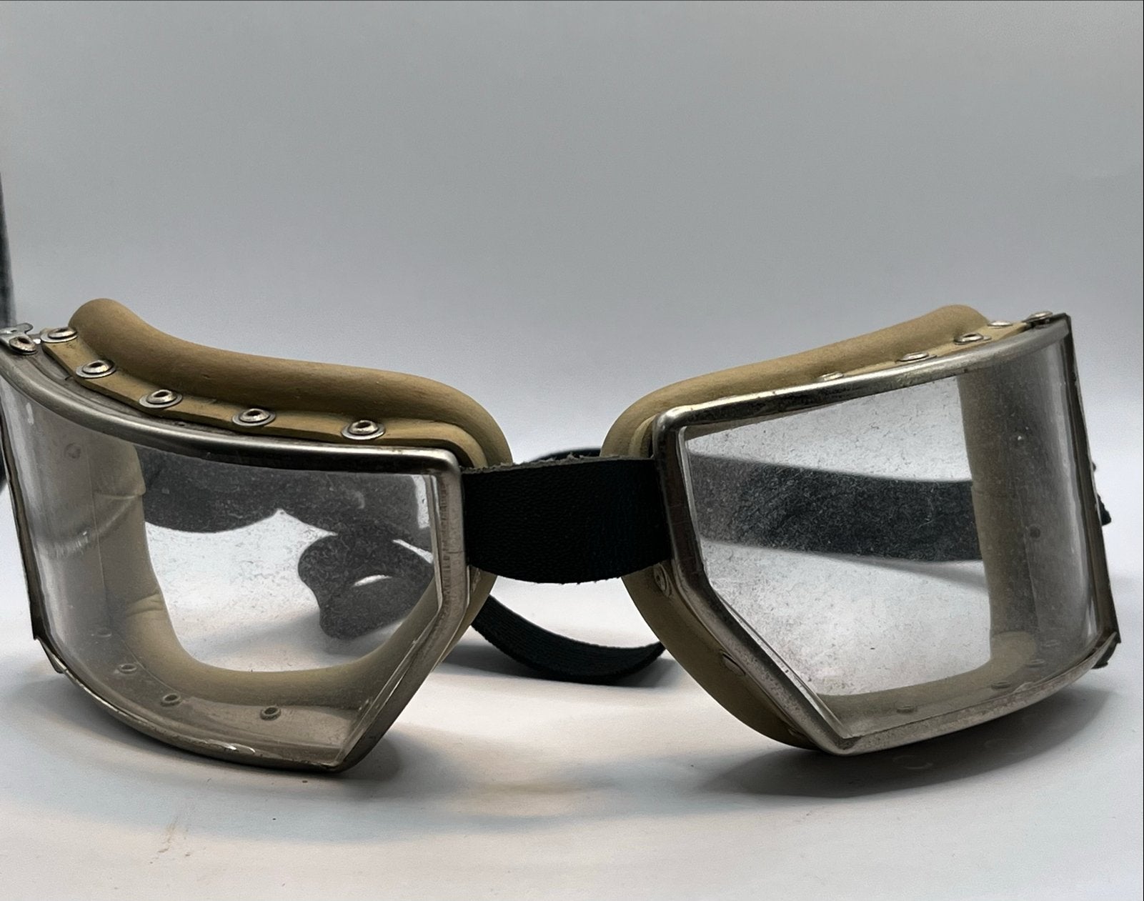 Vintage Vliegeniersbril - Model Richthofen (Rode Baron), Ophalen of Verzenden