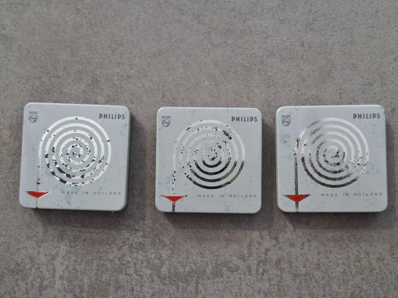 3x Philips EL3586/15 spoelen in blik, Audio, Tv en Foto, Bandrecorders, Ophalen of Verzenden