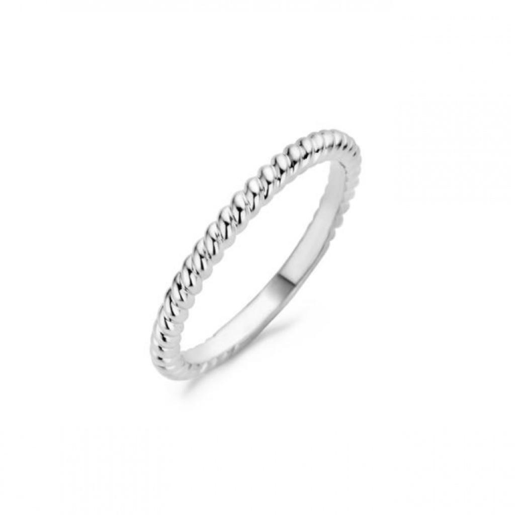 BLUSH 1118WGO WITGOUDEN RING GETORST, Info@juwelier-van-soest.nl, Wit, Nieuw, Ophalen of Verzenden