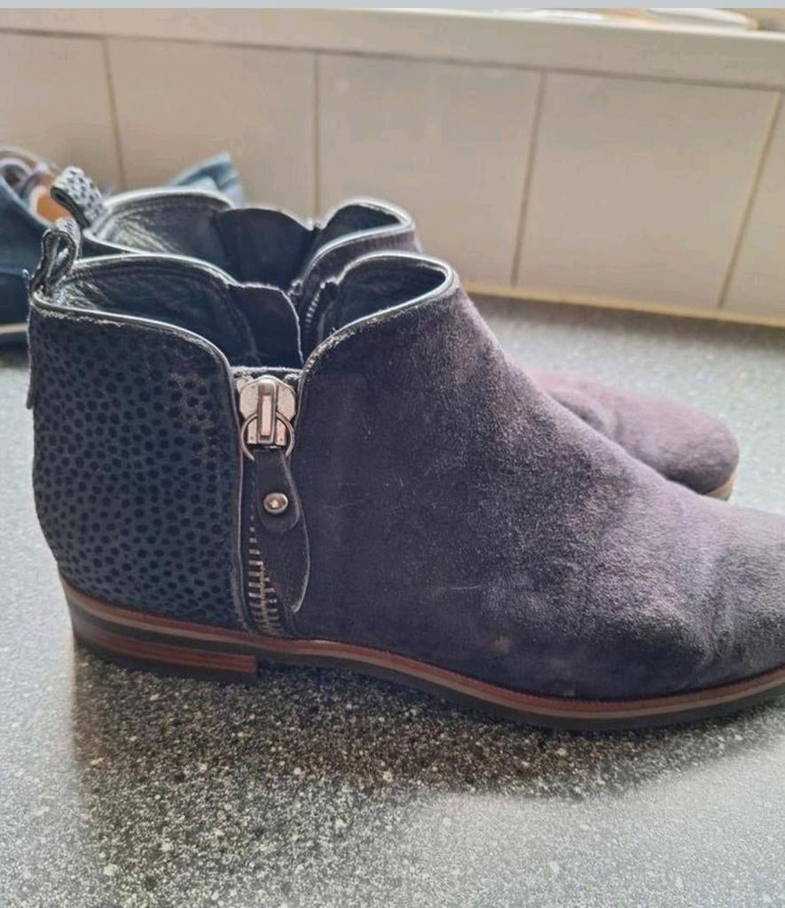 Maripe enkellaarzen echt leer maat 39, Kleding | Dames, Schoenen, Blauw, Lage of Enkellaarzen, Ophalen of Verzenden, Zo goed als nieuw