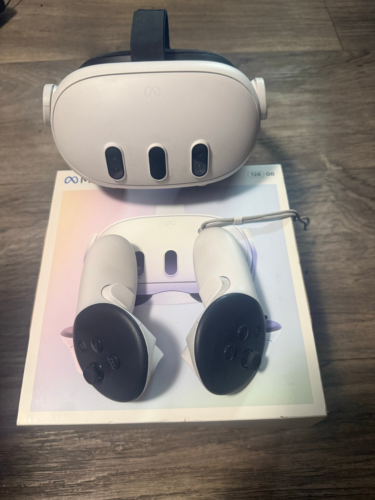 Meta Quest 3 VR-bril 128GB - Zo goed als nieuw, Ophalen of Verzenden, Zo goed als nieuw, VR-bril, Overige platformen