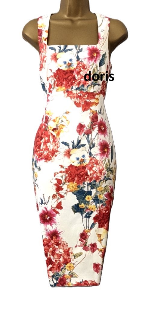 bloemen jurk Karen Millen maat 10/38, Maat 38/40 (M), Ophalen of Verzenden, Zo goed als nieuw, Boven de knie