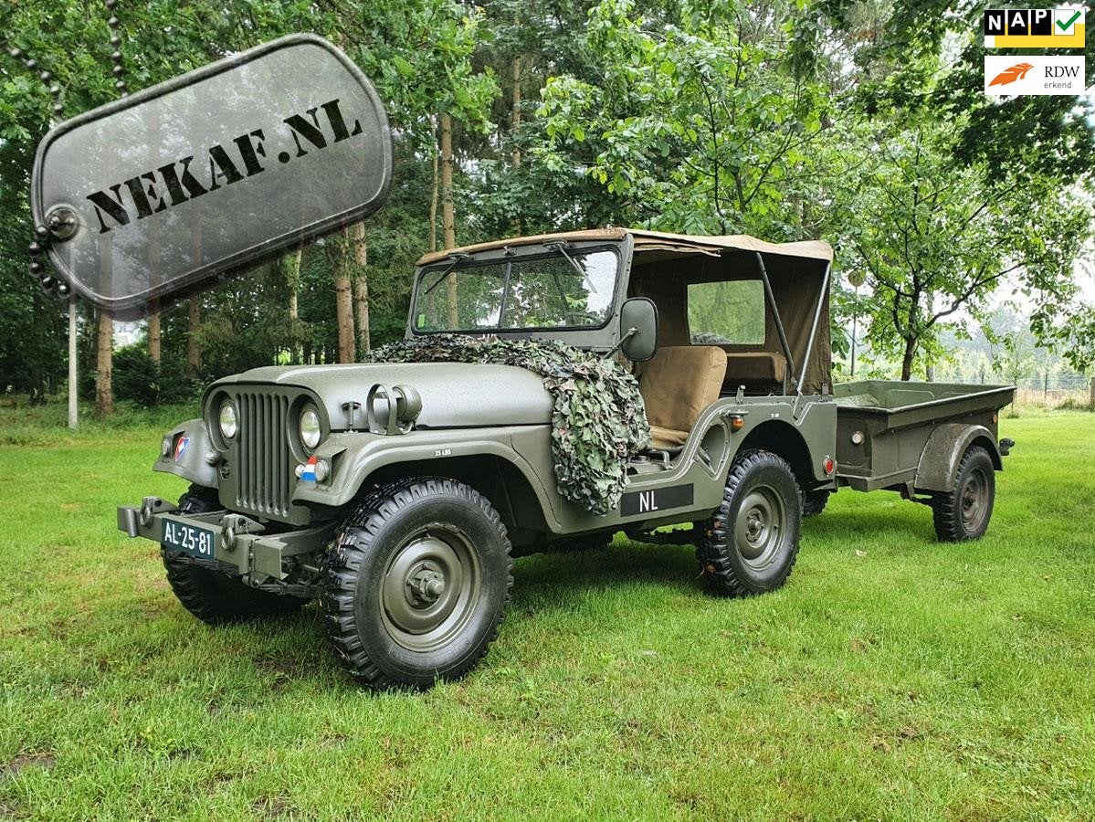 Jeep Willys Nekaf M38a1 FM GERESTAUREERD, Auto's, Overige modellen, 4 cilinders, Handgeschakeld, Vierwielaandrijving