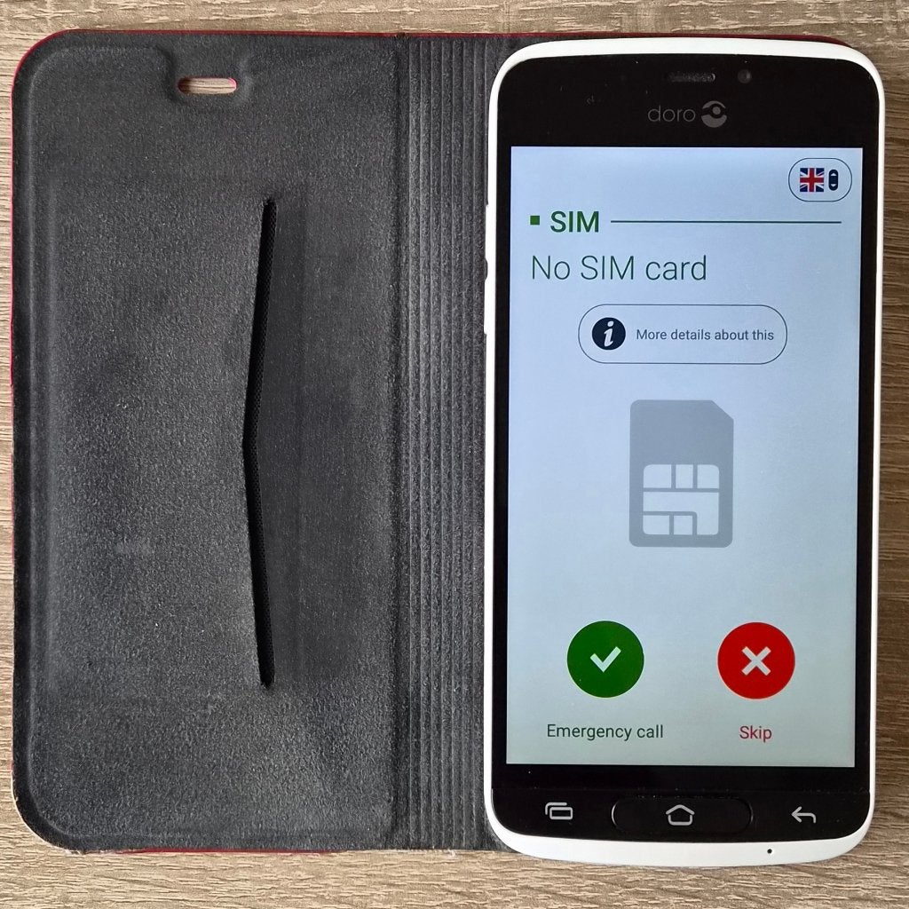 mobiele telefoon Doro, Ophalen of Verzenden, Gebruikt, Zwart, Android OS