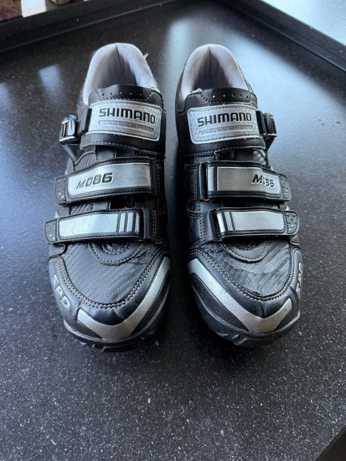 Shimano Mtb fietsschoenen maat 47 (vallen als 45), Fietsen en Brommers, Fietsaccessoires | Fietskleding, Gebruikt, Heren, Schoenen