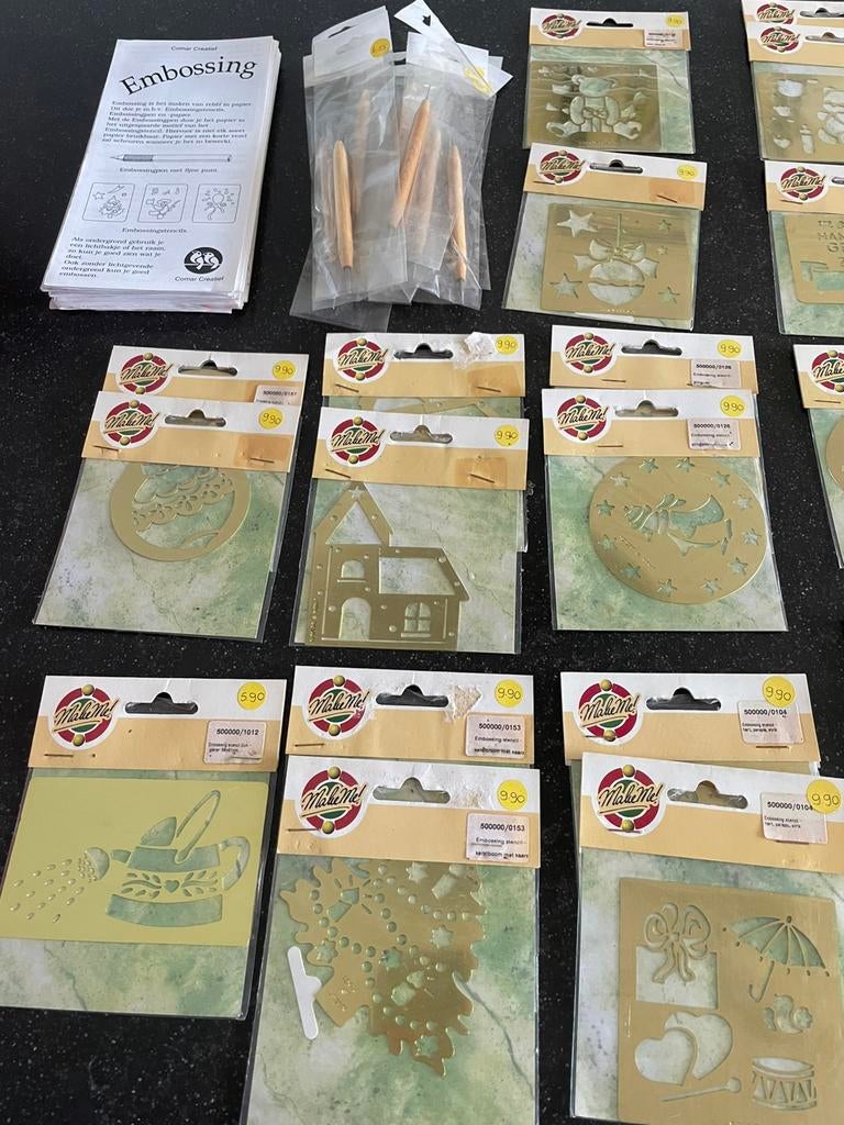Embossing, Hobby en Vrije tijd, Ophalen, Nieuw