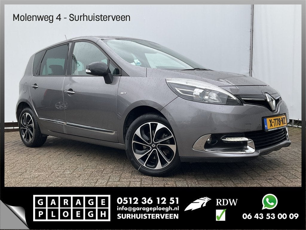 Renault Scénic 1.2 TCe Bose Navi Camera Hoge zit Voll.Onder, Auto's, Renault, Voorwielaandrijving, Gebruikt, 4 cilinders, 1198 cc
