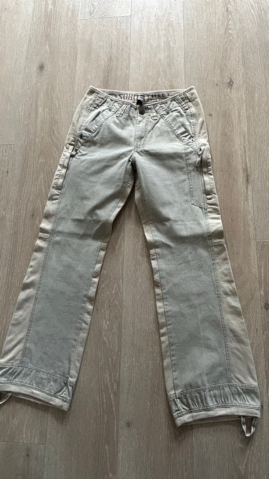 Soho New York Cargo Broek Maat 30/32, Beige, Ophalen of Verzenden, Zo goed als nieuw, Maat 36 (S)