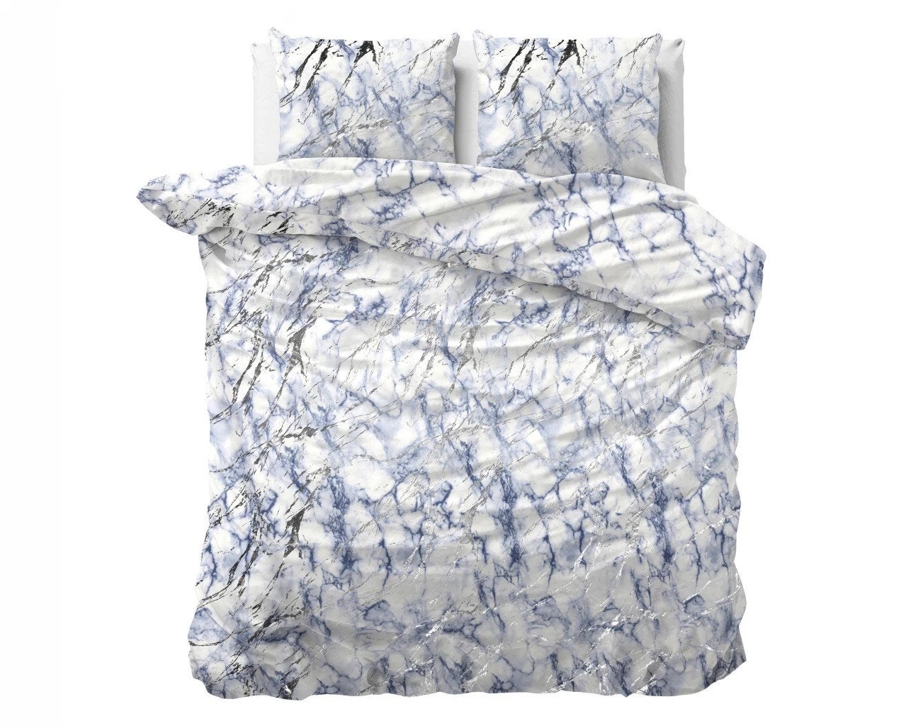 Nieuwe Dekbedovertrek oceaan blauw 240x220cm, Eenpersoons, Blauw, Dekbedovertrek, Nieuw
