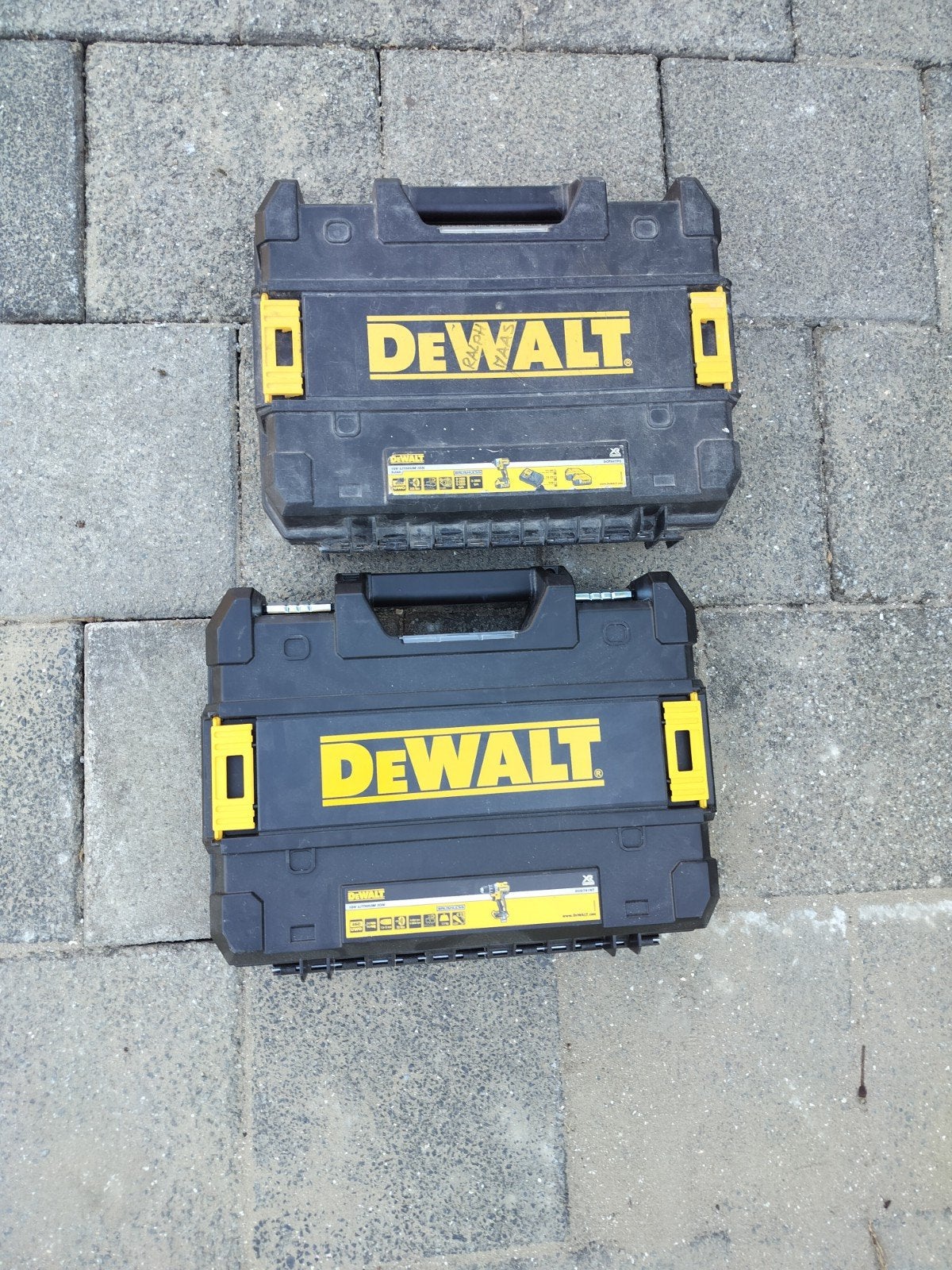 DeWalt TSTAK 2x, Ophalen of Verzenden, Zo goed als nieuw