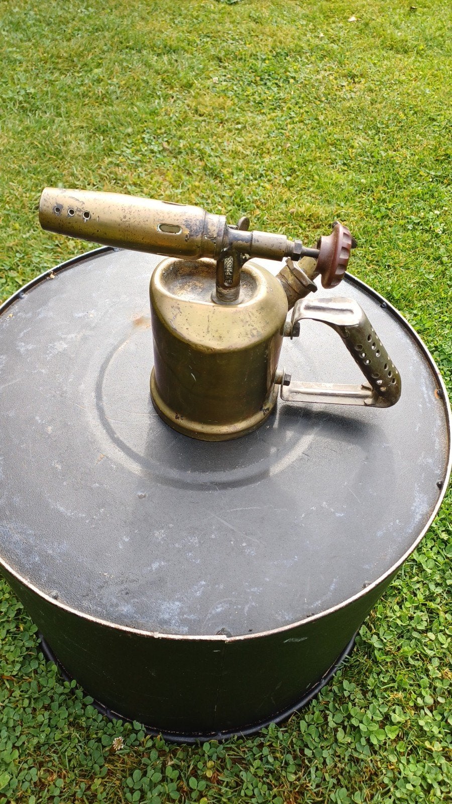 Vintage Express Soldeerlamp No. 26 - Messing, Ophalen