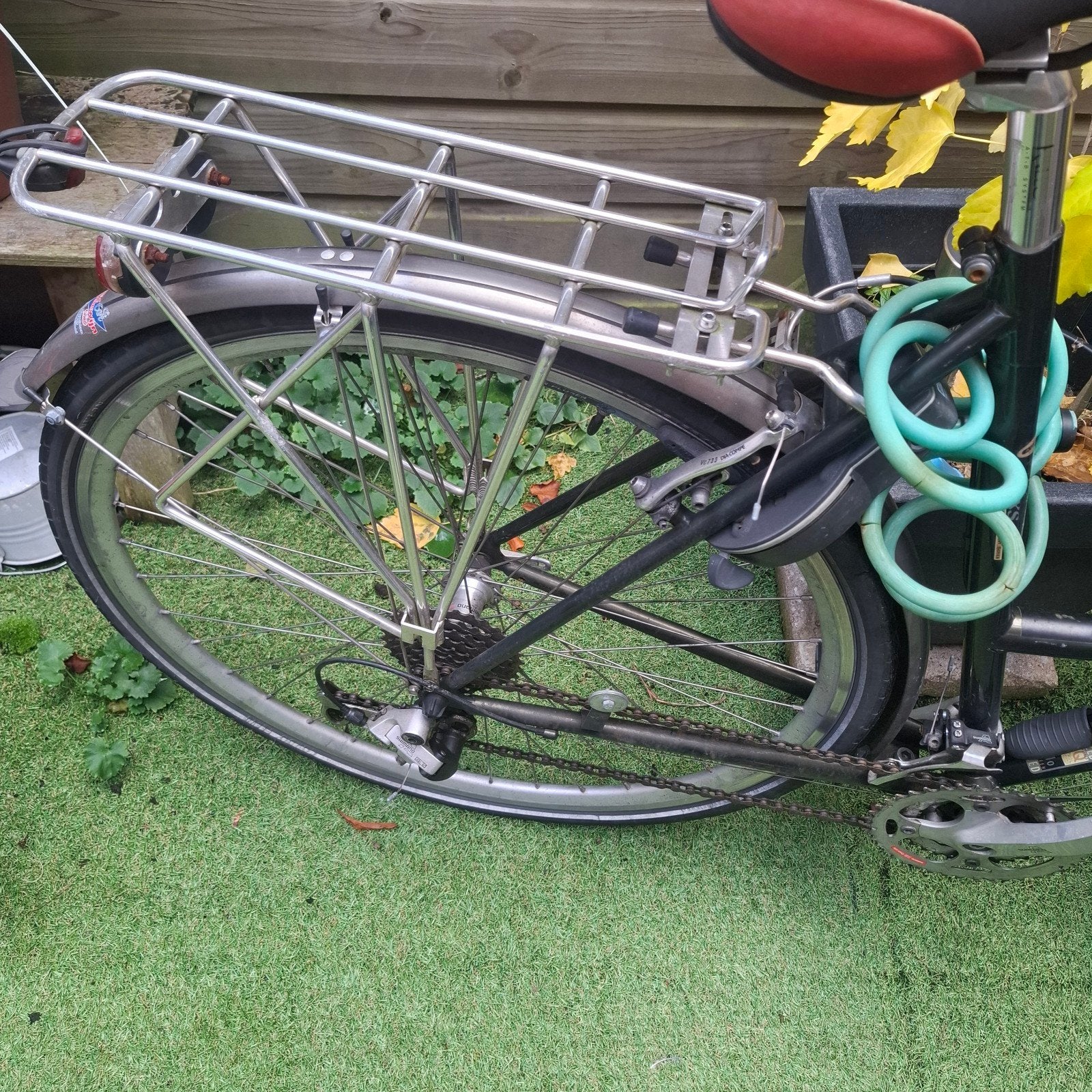 Opknapfiets Batavus fiets met versnellingen en bagagedrager, Ophalen, Velgrem, Versnellingen, Batavus