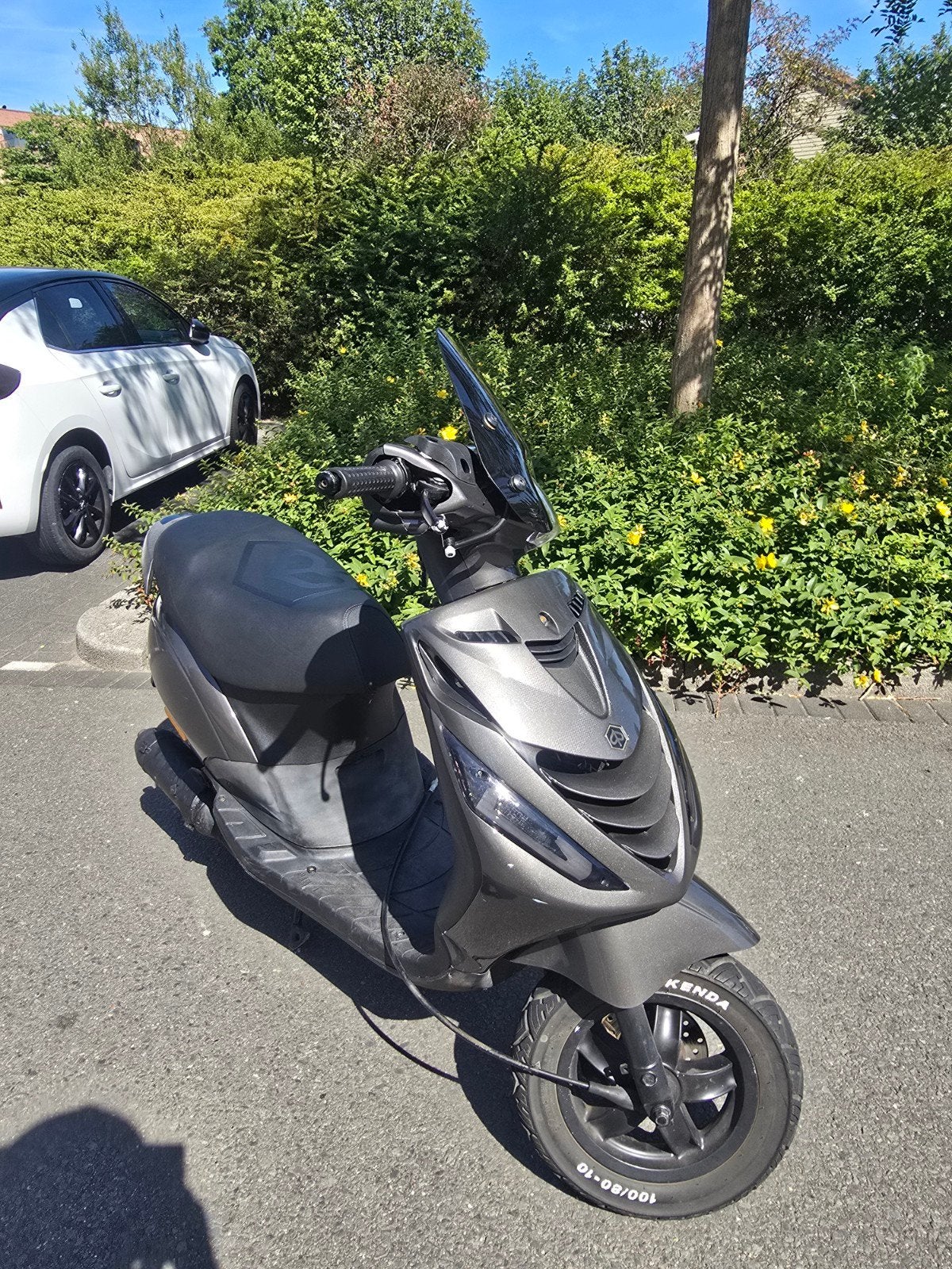 zip dr 70cc 2 takt brom 21mm dellorto + leovince touring, Ophalen of Verzenden, Tweetakt, Zip