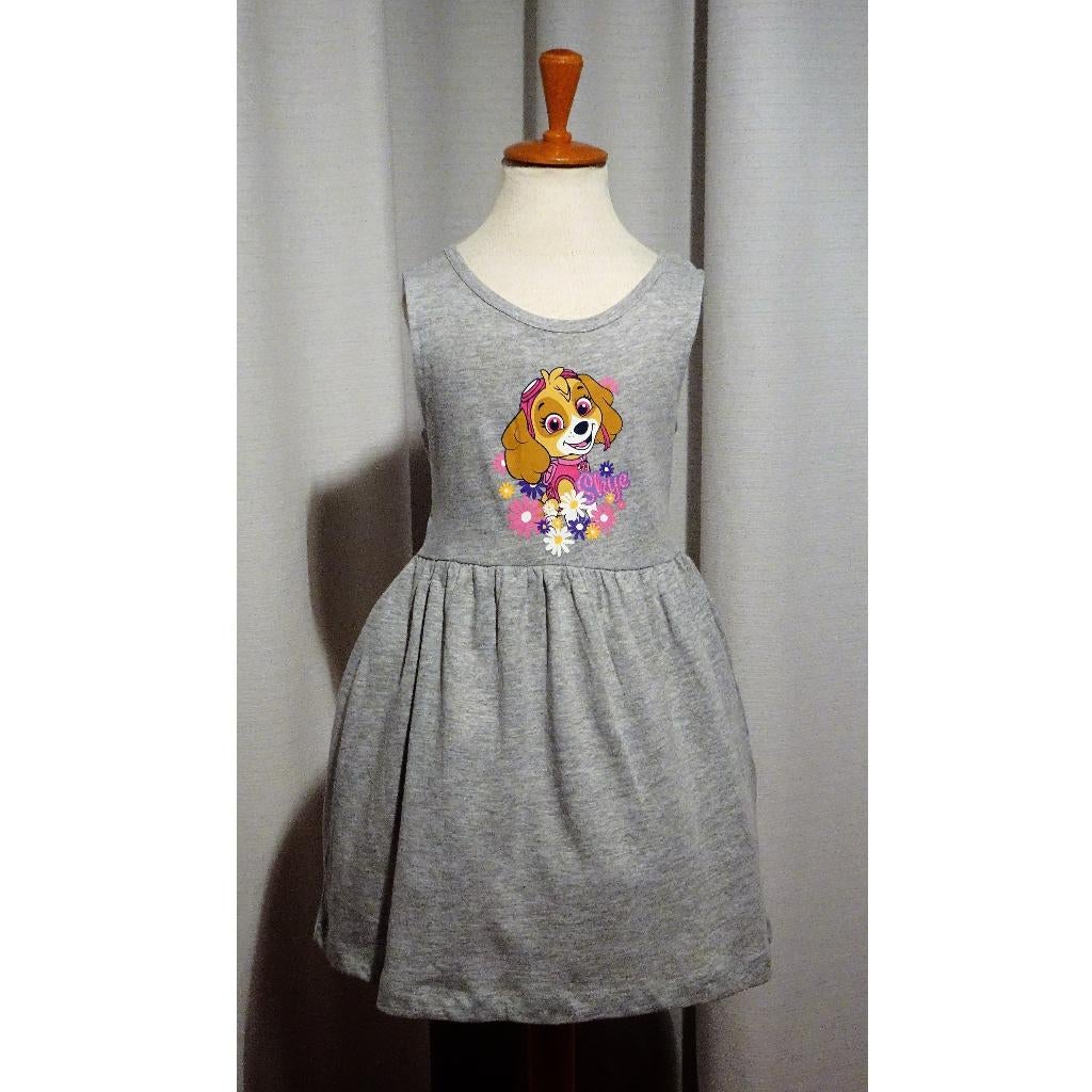 Nieuw ! Maat 98 Mooie Lichtgrijze Tricot PAW Patrol Jurk, Kinderen en Baby's, Kinderkleding | Maat 98, Nieuw, Meisje, Jurk of Rok