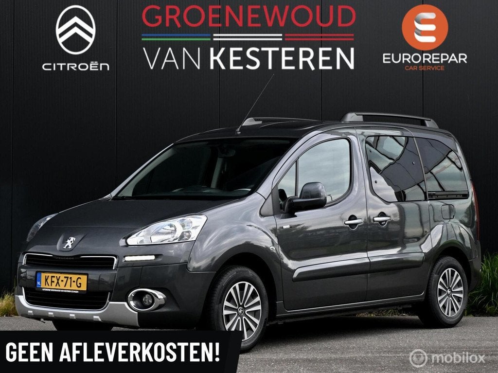 Peugeot Partner Tepee 1.6 VTi 120pk Style, Voorwielaandrijving, Stof, Gebruikt, 4 cilinders