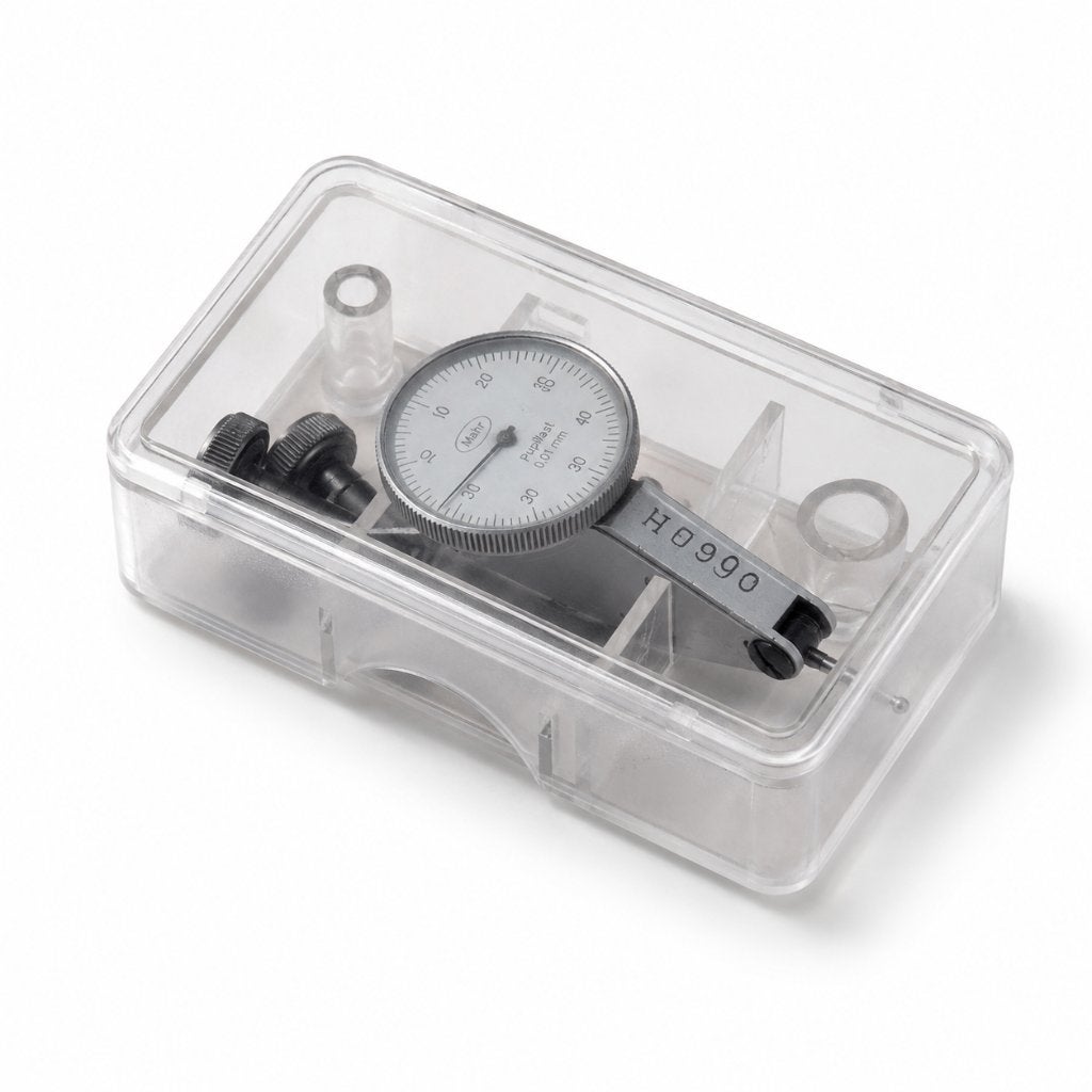 Mahr Pupitast Tastindicator / Meetklok 0,01 mm, Ophalen of Verzenden