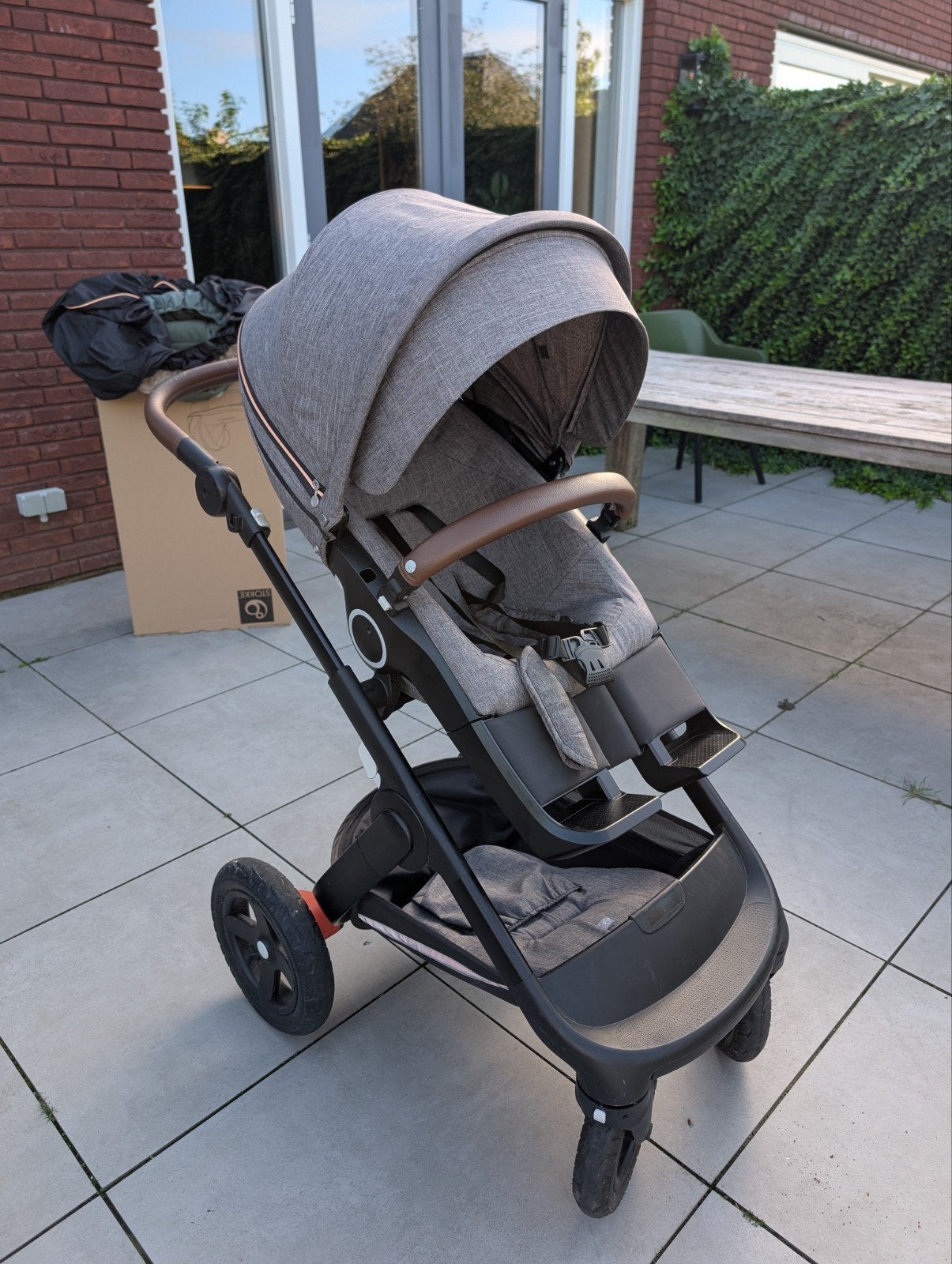 Stokke trailz kinderwagen, Ophalen, Gebruikt, Overige merken, Regenhoes