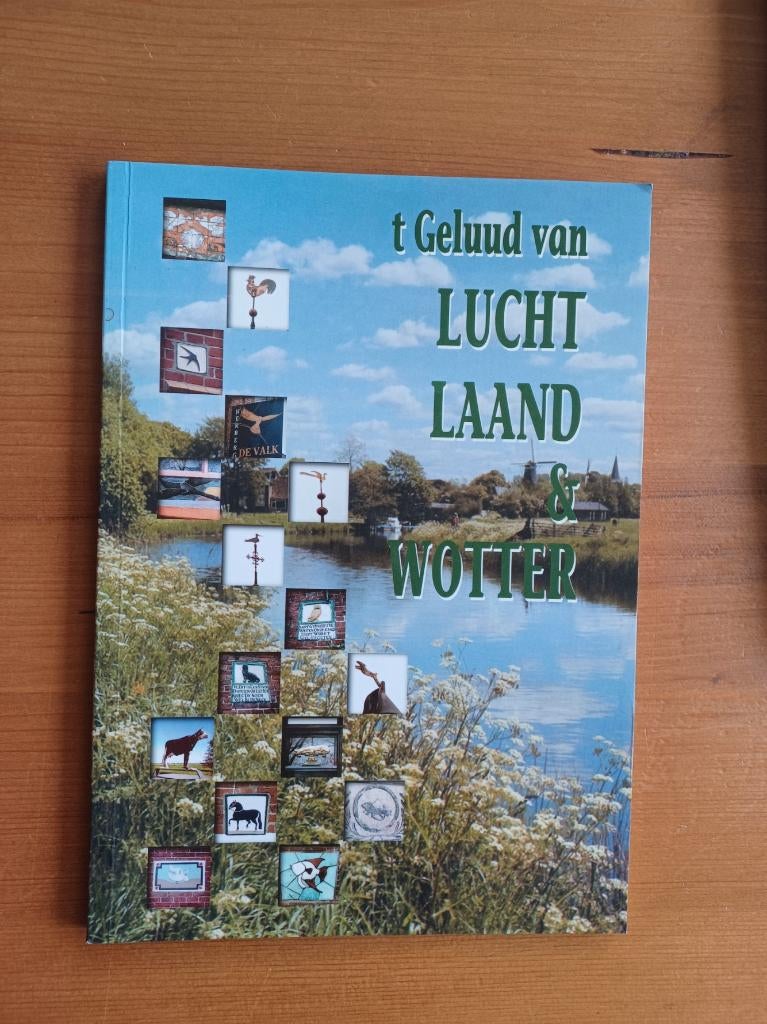 t Geluud van Lucht, Laand & Wotter ( zonder cd !), Gelezen, Ophalen of Verzenden, Groningen, Tonko Ufkes samenstelling/ Geert Schreuder Illustraties