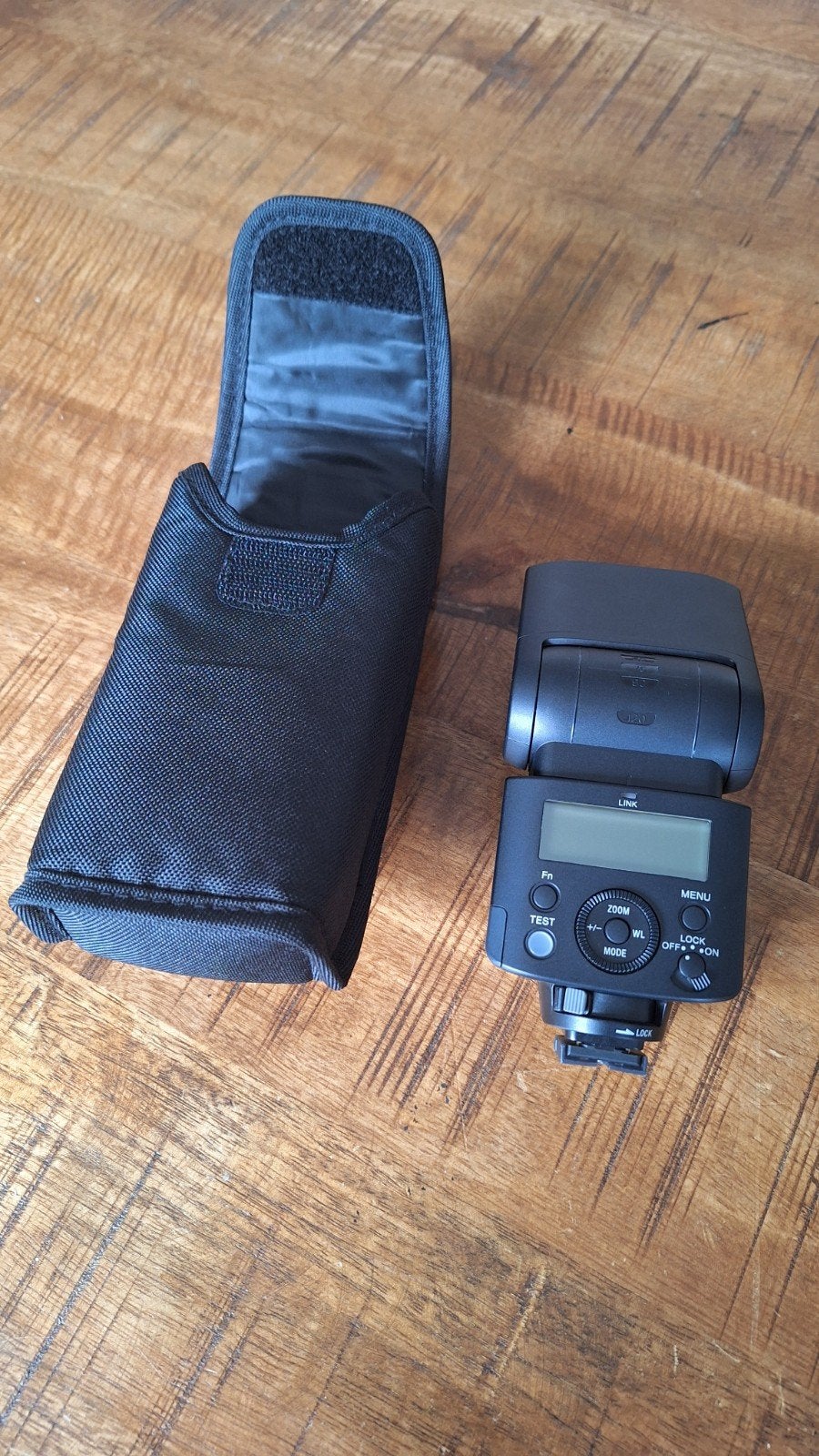 Sony HVL-F45RM flitser - Nieuwstaat!, Inclusief tas/hoes, Overige typen, Ophalen of Verzenden, Zo goed als nieuw