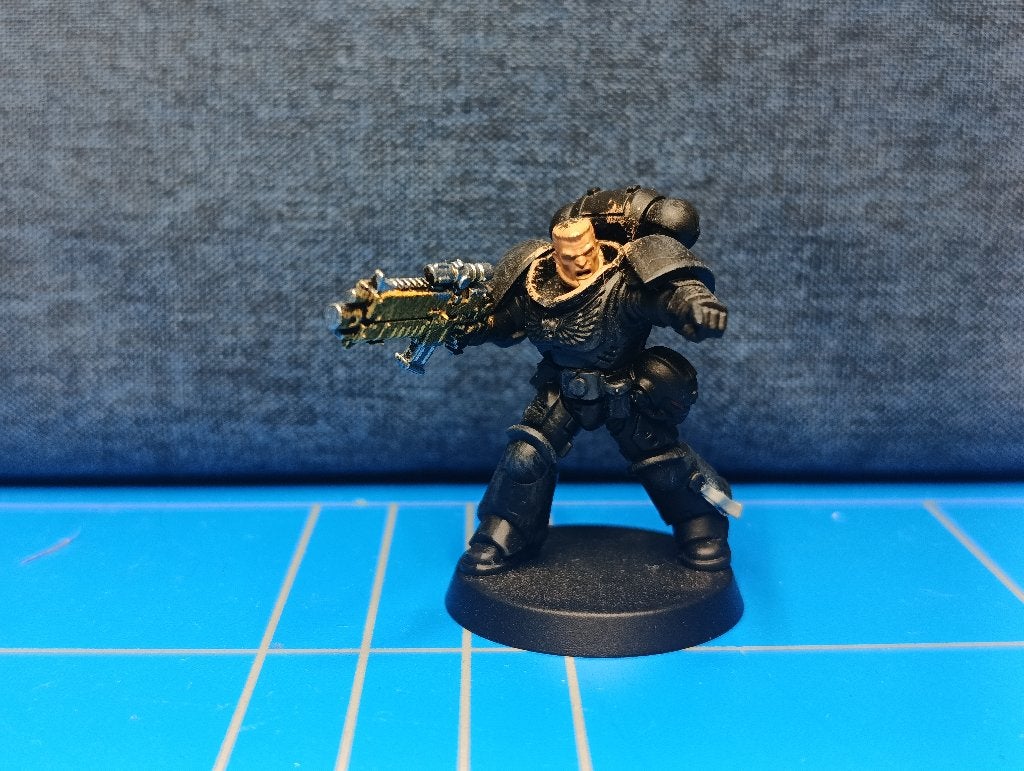 Warhammer 40k Primaris Intercessor Sergeant, Gebruikt, Warhammer, Ophalen of Verzenden, .