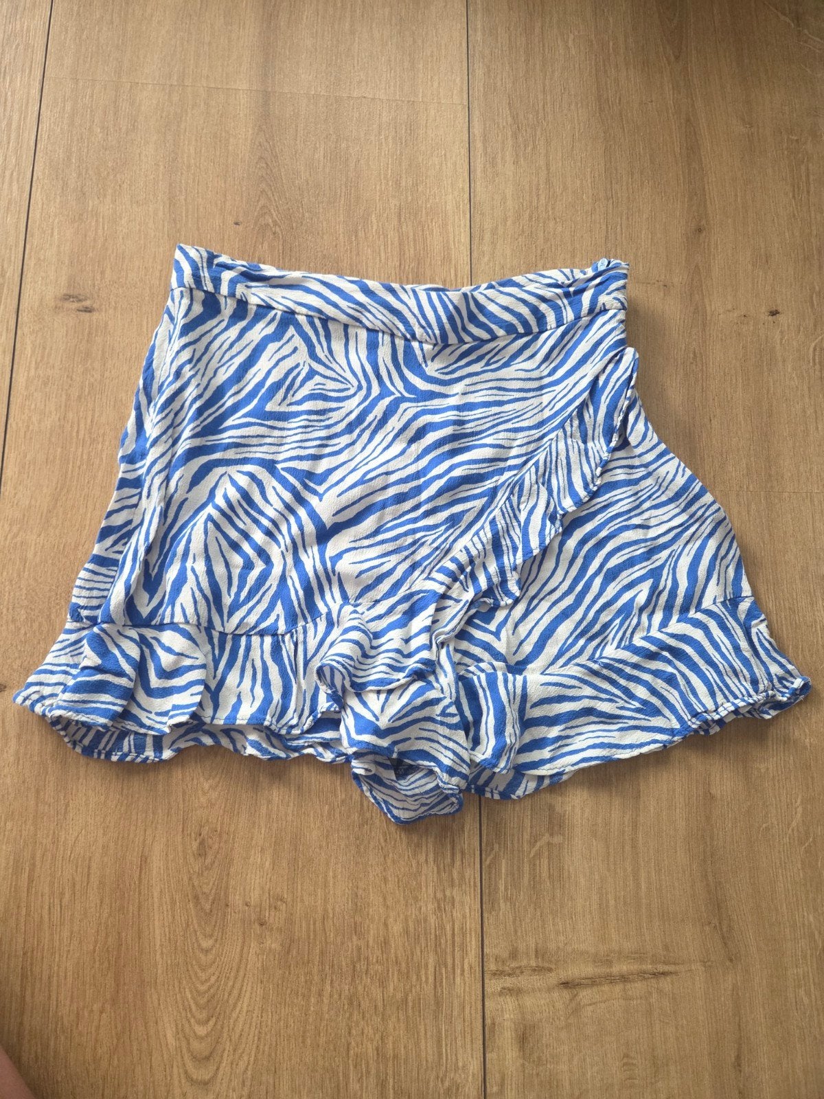 Zara - skort zebraprint, Kleding | Dames, Rokken, Blauw, Zara, Ophalen of Verzenden, Zo goed als nieuw