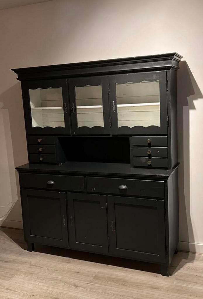 Buffetkast, Huis en Inrichting, Kasten | Buffetkasten, Gebruikt, 150 tot 200 cm, 150 tot 200 cm, 50 tot 75 cm, Met lade(s), Met deur(en)