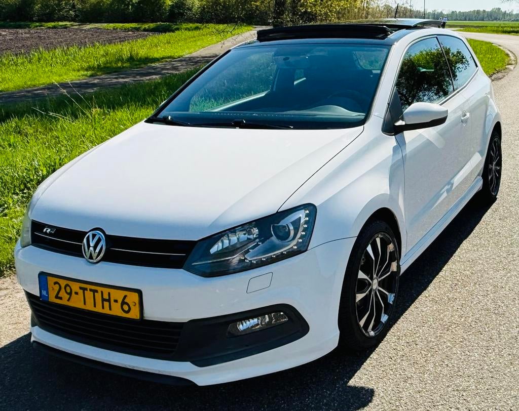 Volkswagen Polo 1.2 TSI 77KW DSG 2012 Wit panorama dak, Auto's, Volkswagen, 40 €/maand, 4 cilinders, Wit, Origineel Nederlands