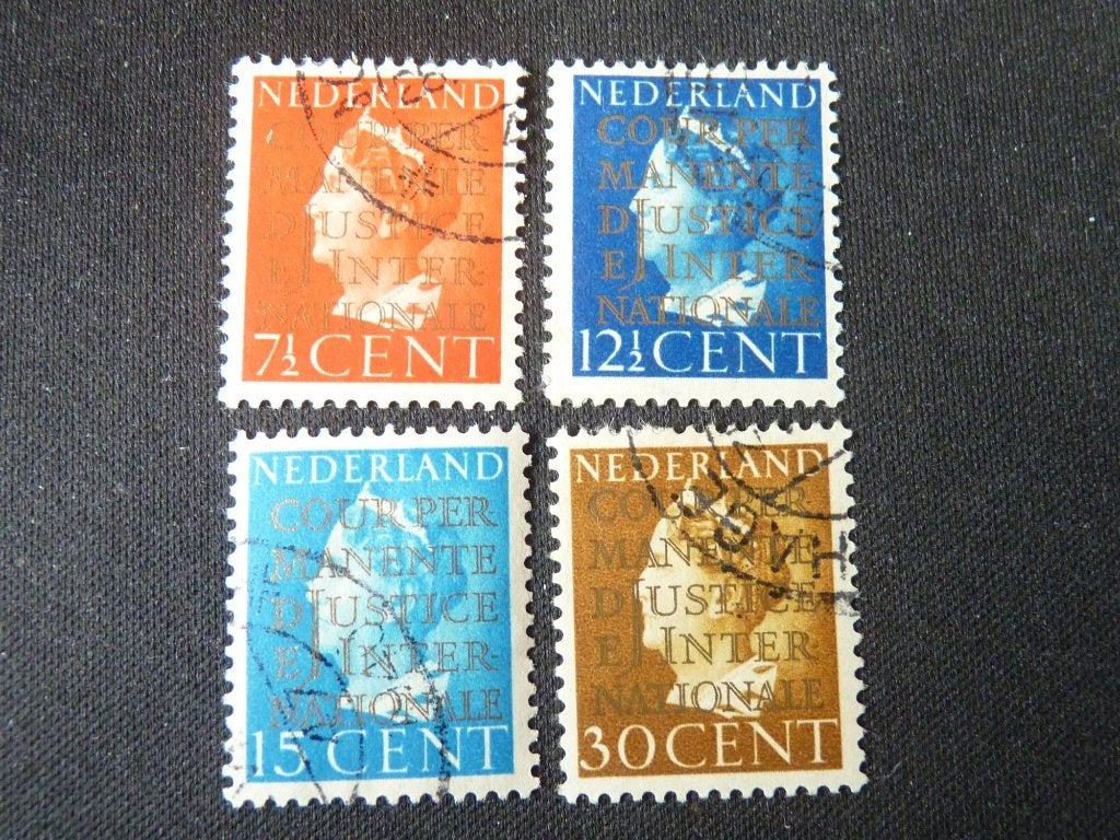 nederland   kaveltje dienstzegels  D16/D19 , gest., Postzegels en Munten, Ophalen of Verzenden, T/m 1940, Gestempeld