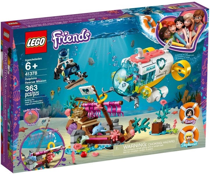 Lego Friends set 41378 Dolphins Rescue Mission, Lego, Nieuw, Friends, Ophalen of Verzenden