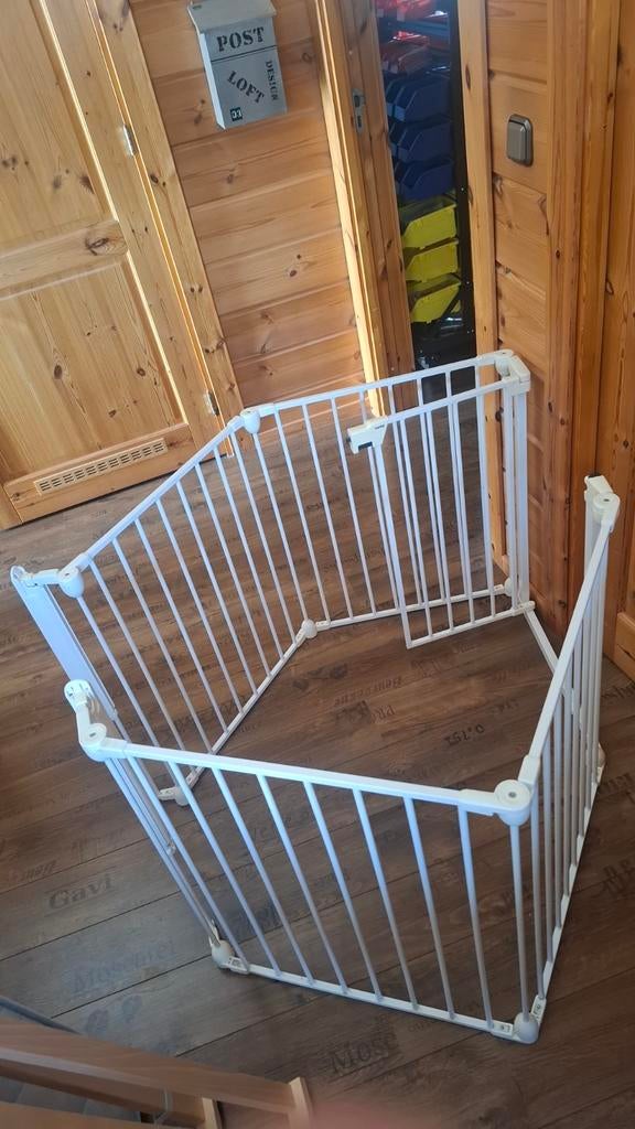 Wit traphekje voor de veiligheid van het kind, Kinderen en Baby's, Traphekjes, Ophalen of Verzenden