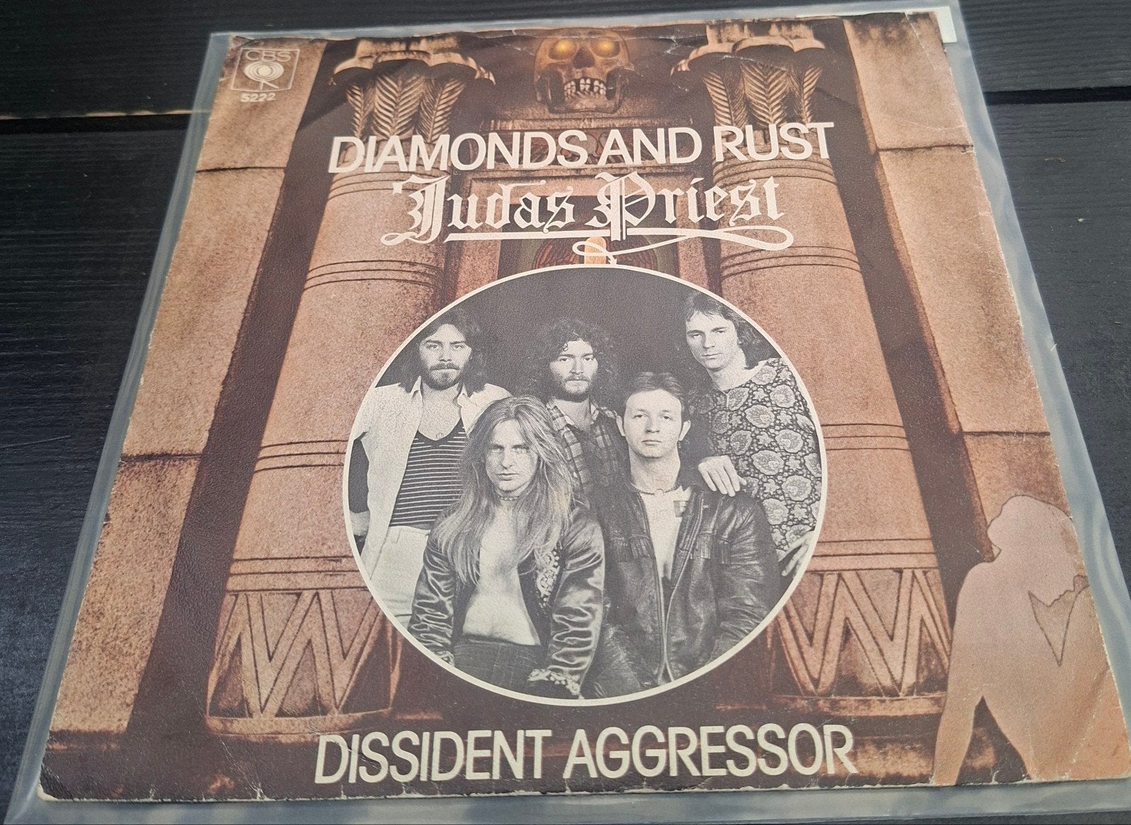 judas priest single diamond and rust, 7 inch, Ophalen of Verzenden, Zo goed als nieuw, EP