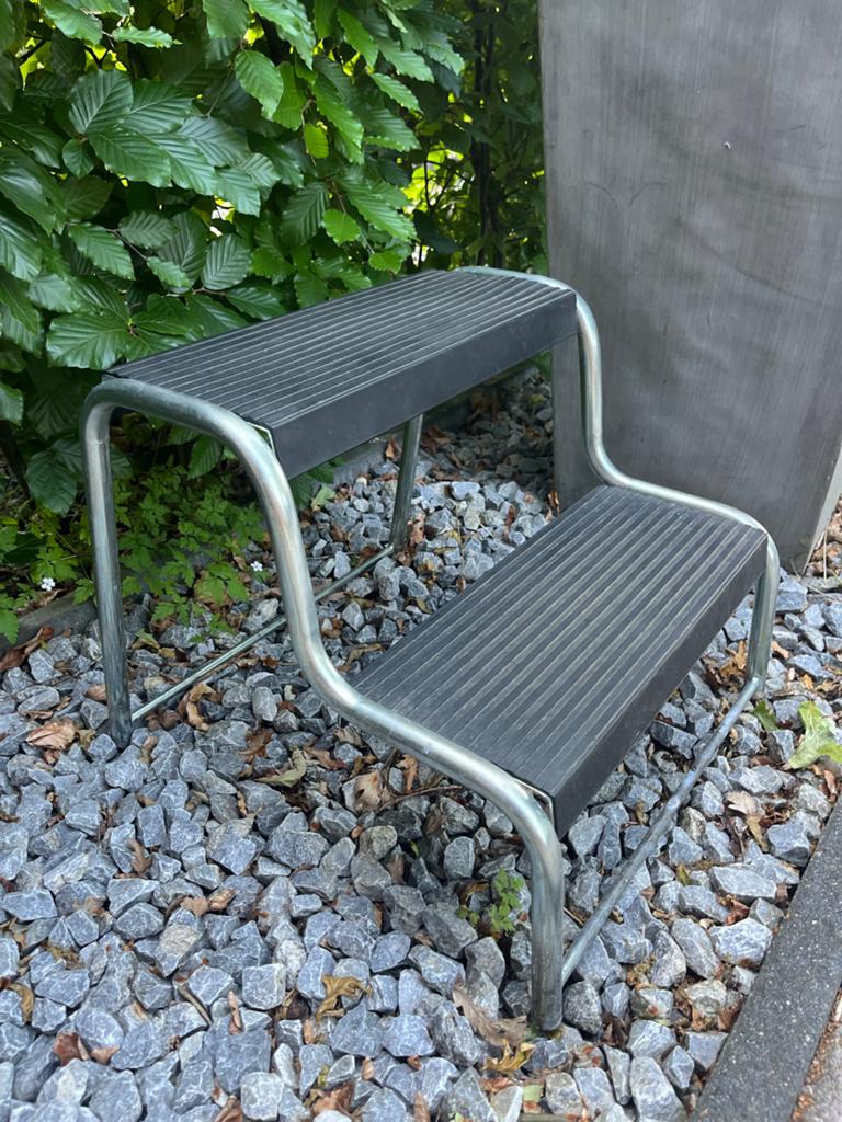Stevige 2-tredige caravan opstap, Ophalen, Gebruikt